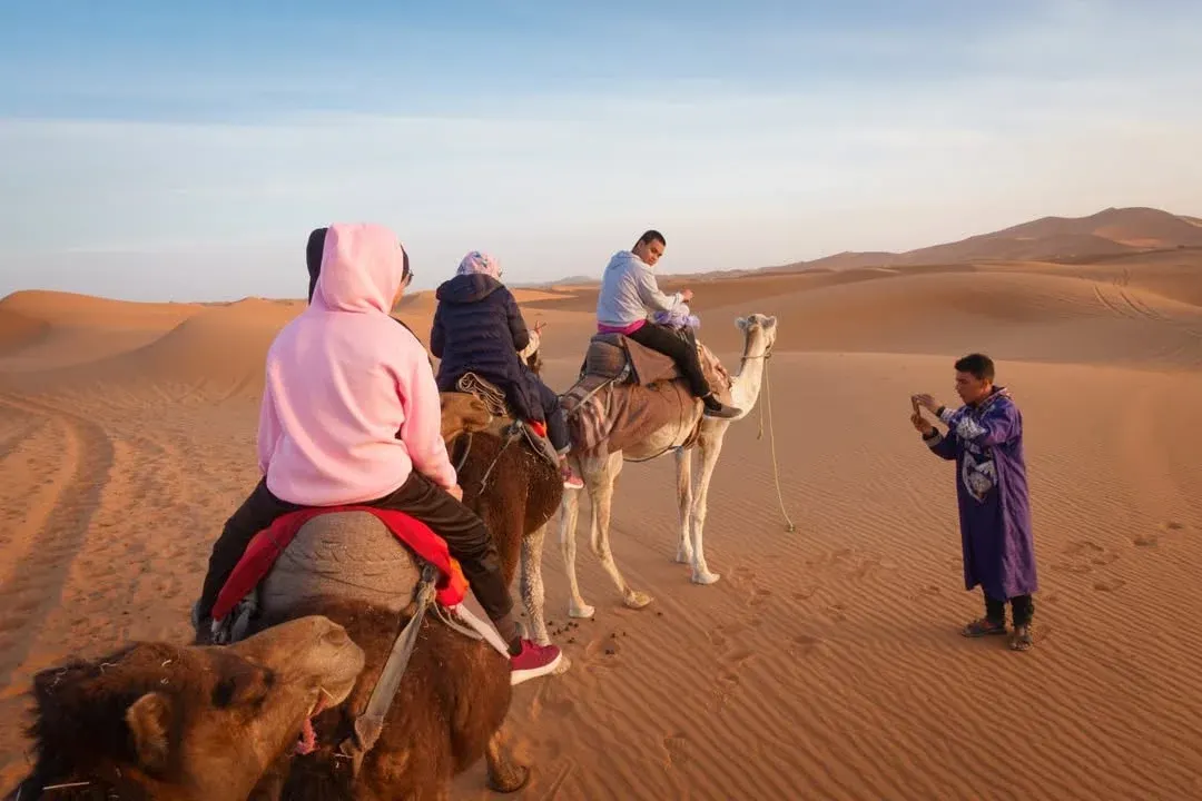 Family Camel Experience in Merzouga