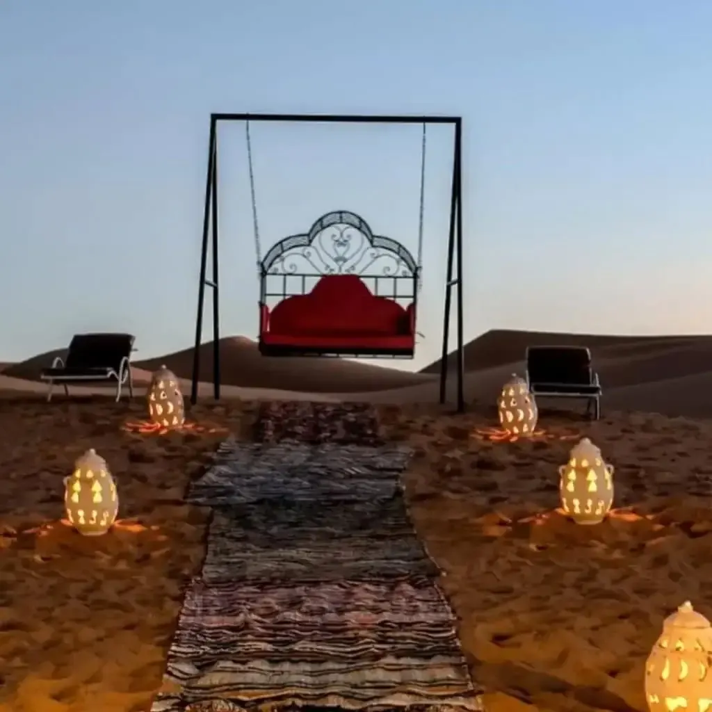 Romantic Desert Dinner under the Stars