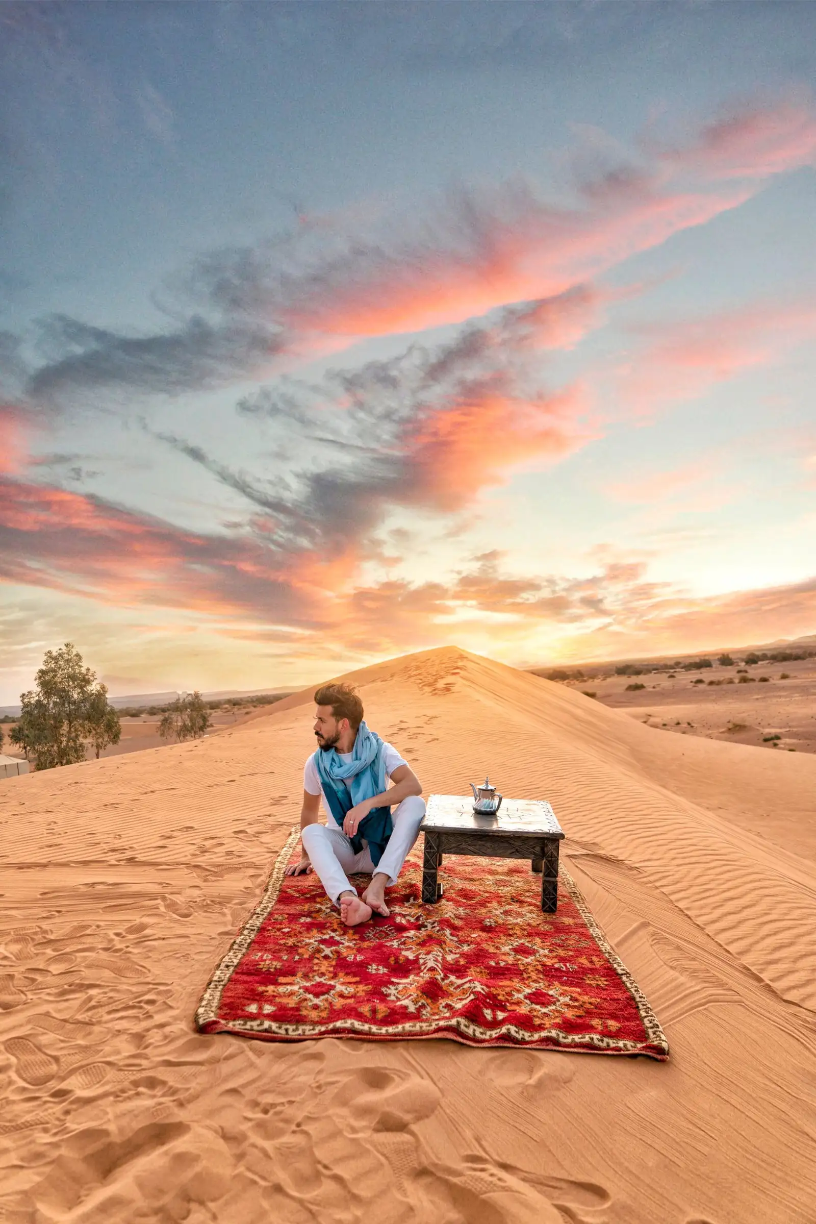 Moroccan Mint Tea Ceremony